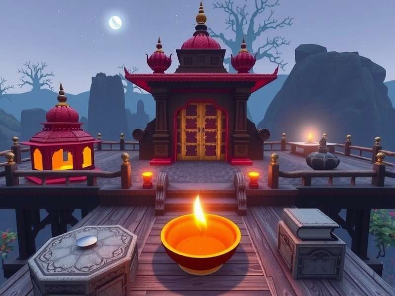 Legendary Shrine Expedition VR gameplay screenshot